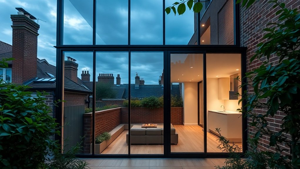 Glass Extension Walls Gerrards Cross
