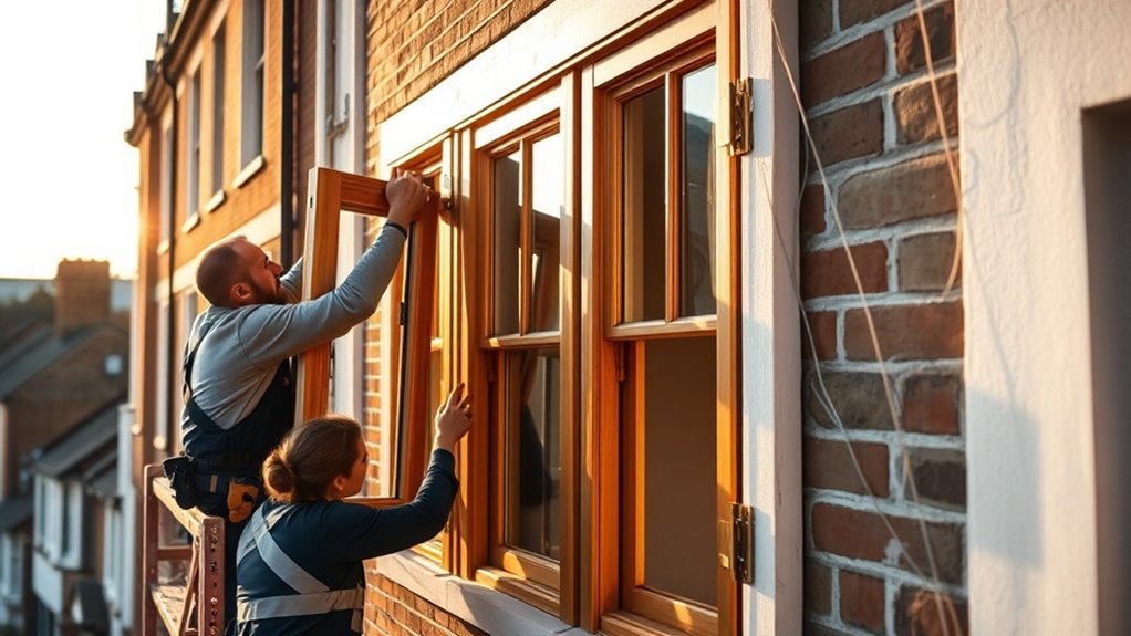 Wooden Window Installation Gerrards Cross